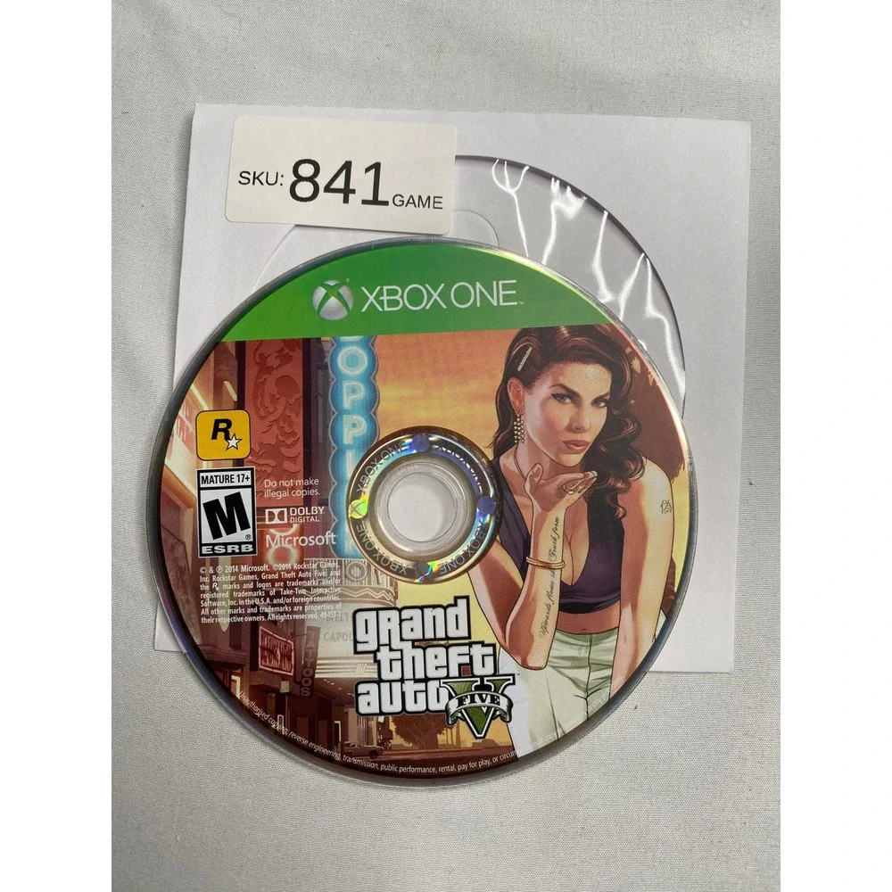 Grand Theft Auto V GTA 5 Microsoft Xbox One